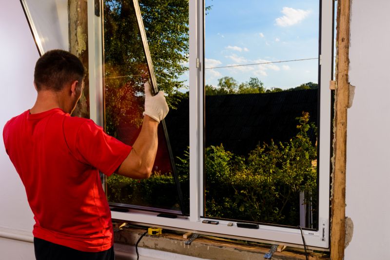 Double-Hung Windows on Home